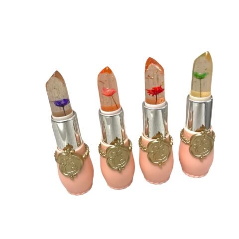 Gold Foil Flower Color Changing Lipstick - Image 6